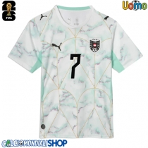 Maglie da calcio Austria Marko Arnautovic #7 Seconda Maglia Mondiali 2026  Manica Corta